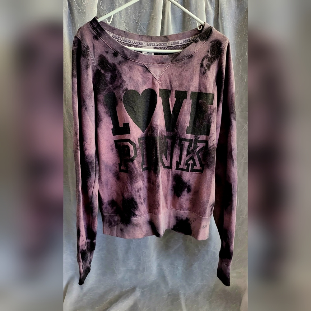 Custom dyed pullover by PINK